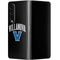Villanova University V Black Galaxy Z Fold4 5G Skin